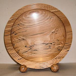 woodturned platter gloucestershire